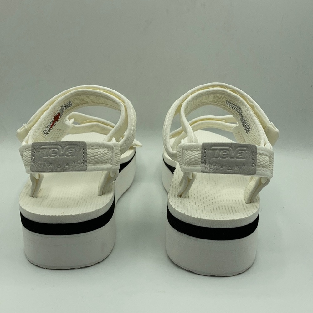 Teva Flatform Universal Mesh Bright White Sandals - Picture 3 of 6